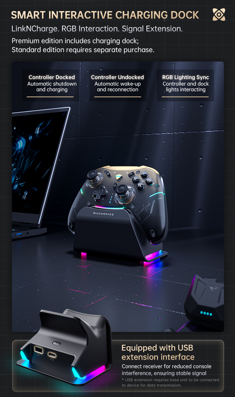 Machenike G5 Pro V2 Optical Gaming Controller Optical Trigger Optical ...