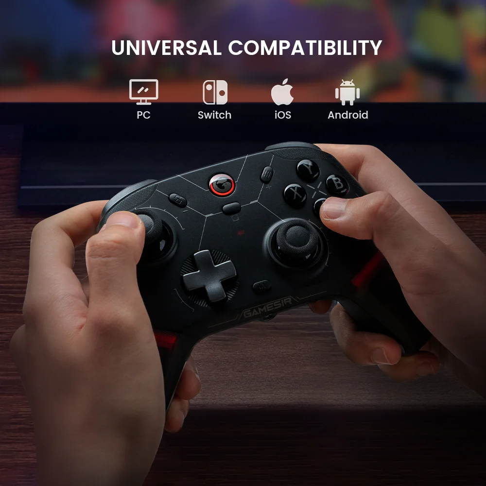 คอนโทรลเลอร์ไร้สาย GameSir Cyclone 2 ดั้งเดิมสําหรับ Nintendo Switch ...