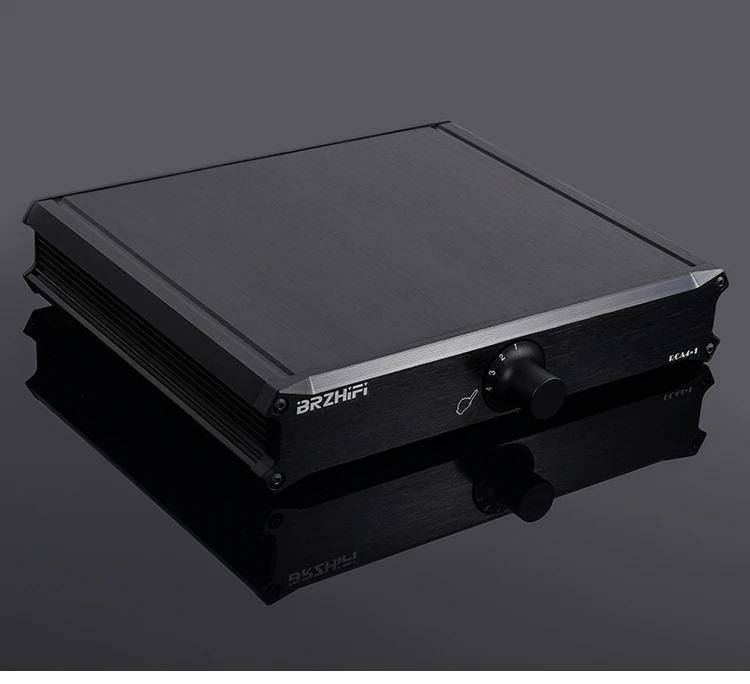 Fv4 สีดํา 4 ช่องสัญญาณอินพุต Switcher HiFi Lossless ALPS สวิทช์ Passive ...