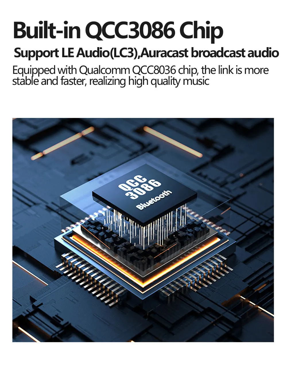 Le Audio LC3 บลูทูธ 5.4 เครื่องส่งสัญญาณเสียง aptX-LL/HD Type-c อะแดปเต ...
