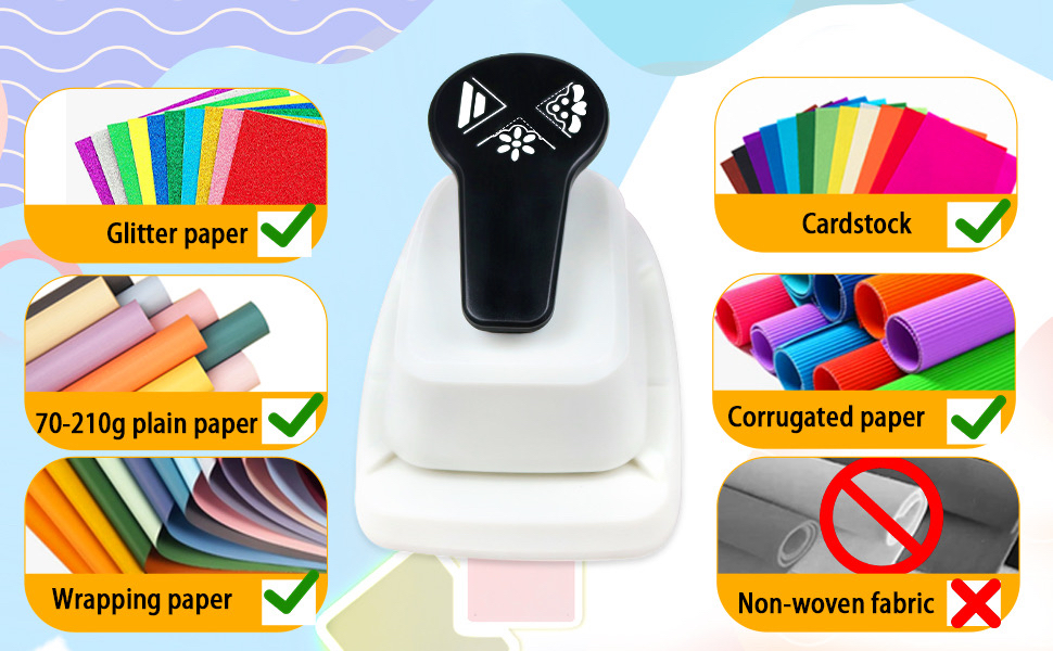 3-in-1 Tag Punch Corner Rounder Corner Trimmer Punch Double Equal Line ...