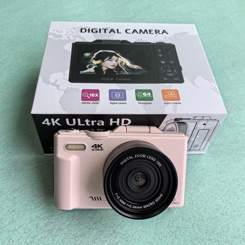 VETEK 8 กล้องดิจิตอล 64MP 18X ถ่ายรูปถ่ายวีดีโอ ภาพชัด มีแฟลช กล้องย้อน ...
