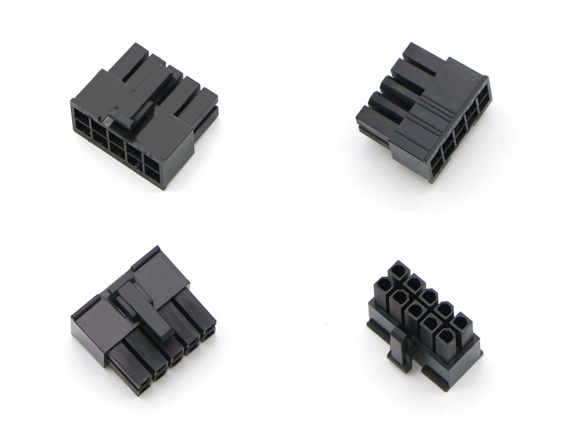 4.2 มม. 5557 PSU Modular 10Pin Male Connector พร้อม Terminal pins ...