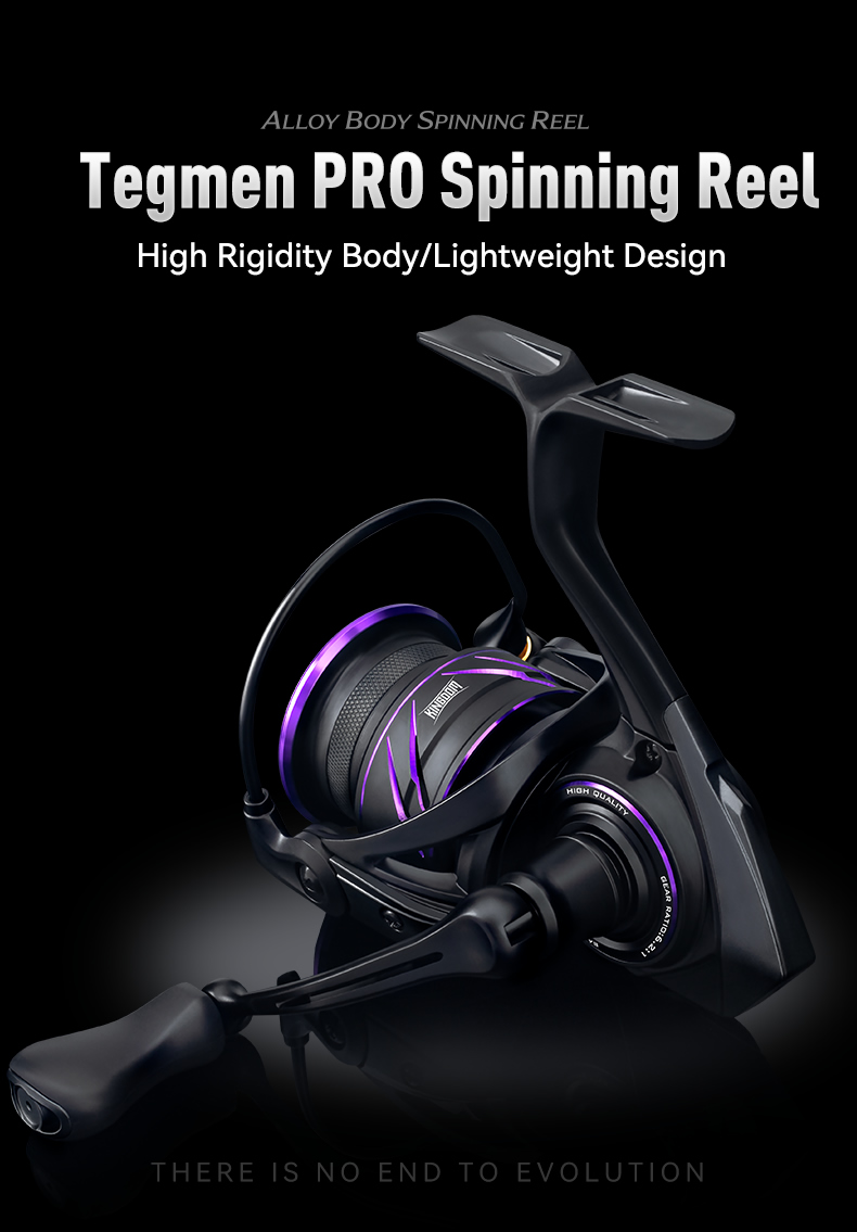 Kingdom TEGMEN PRO SPINNING Fishing Reel C2500S C2500SHG 2500SHG