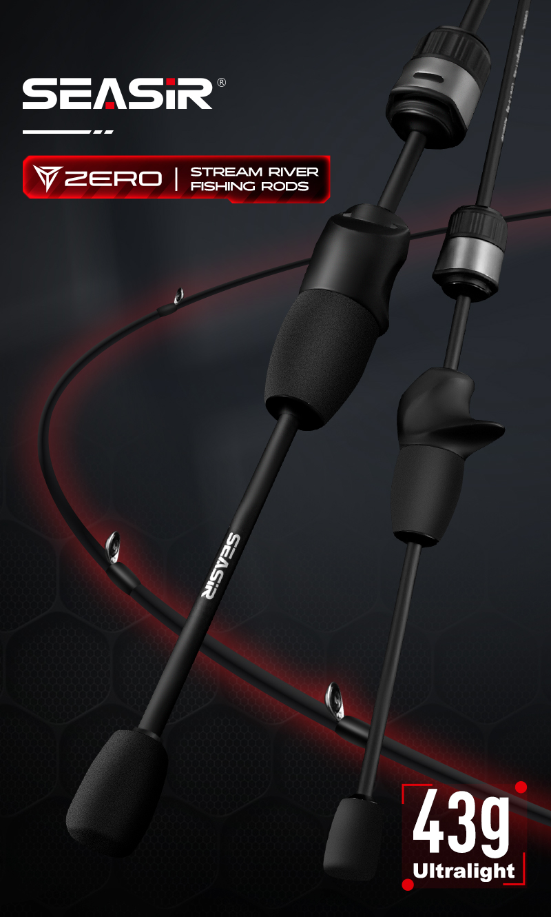 Seasir Zero 43g เบ็ดตกปลา BFS Ultralight Hollow Rod เล็กน้อย 30T ...