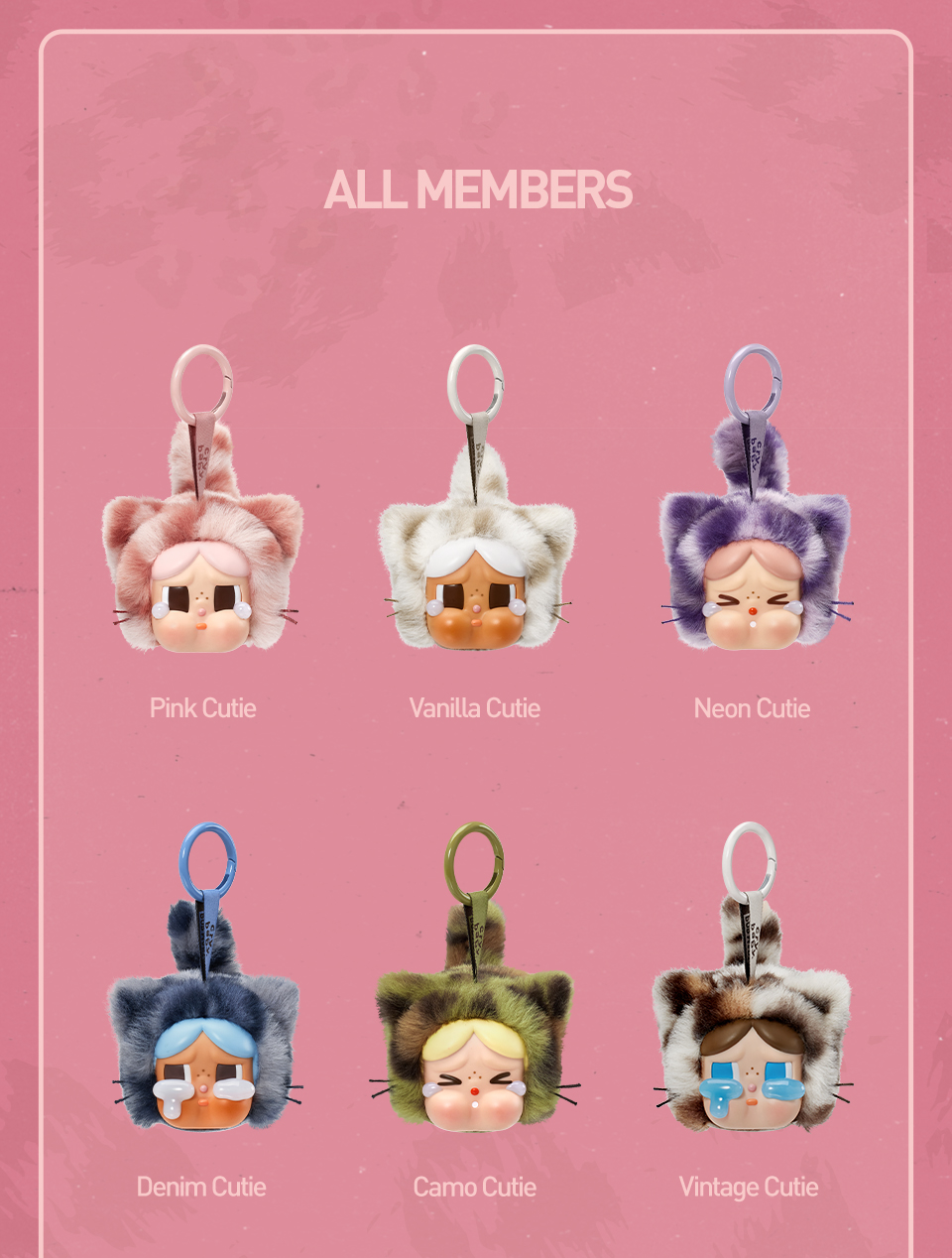 POP MART WILD CUTIE 1セット（6個入り） Crybaby Wild But