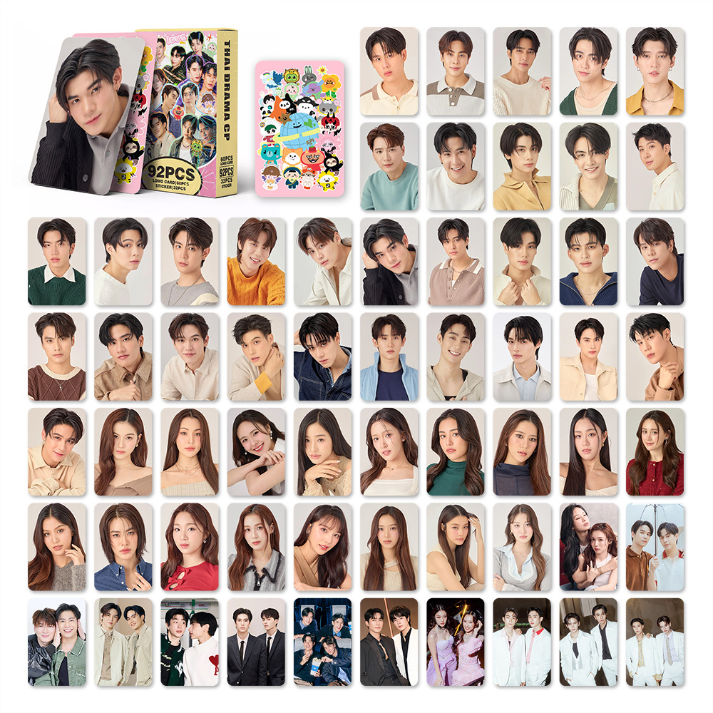 92 ชิ้น GMMTV Chelsea Chari Chelsea Lomo Card Collection GMMTV สติกเกอร ...