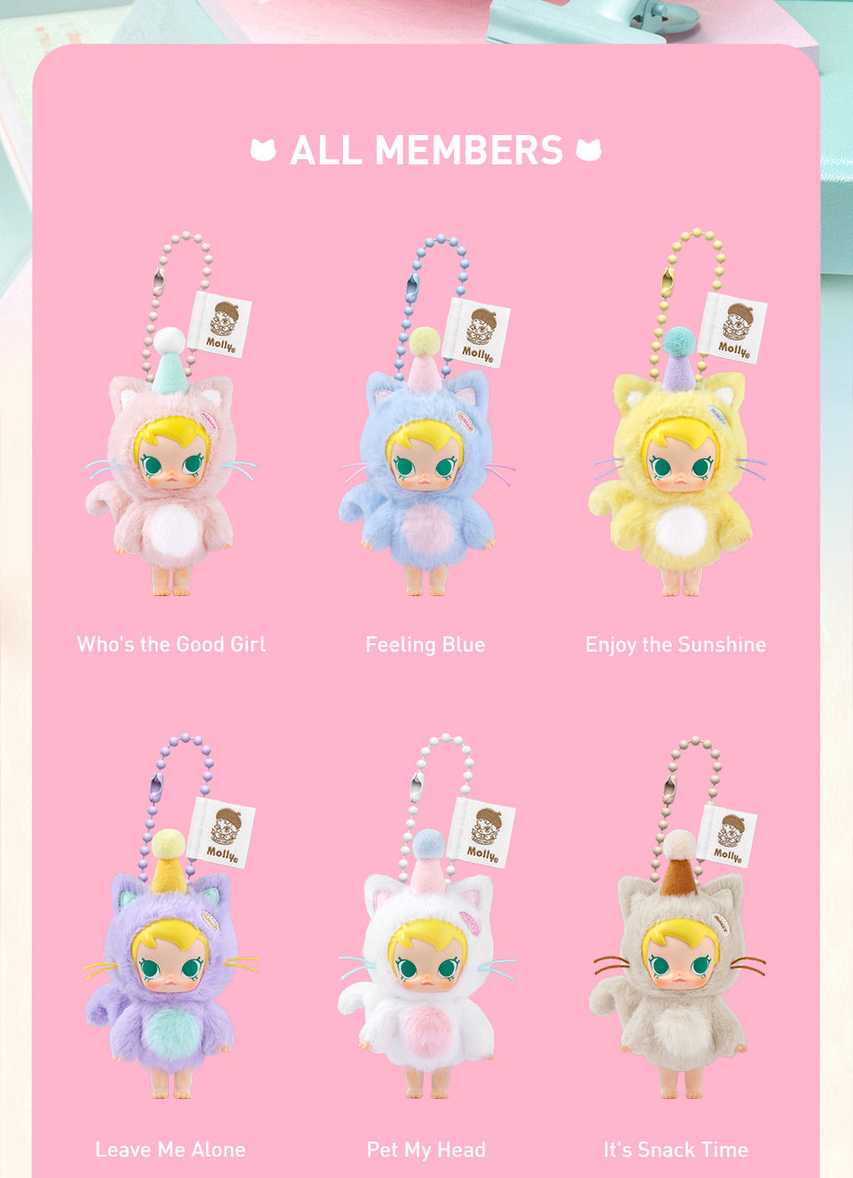 Baby Molly Pocket Friends ペンダントアソートボックス Nuevos