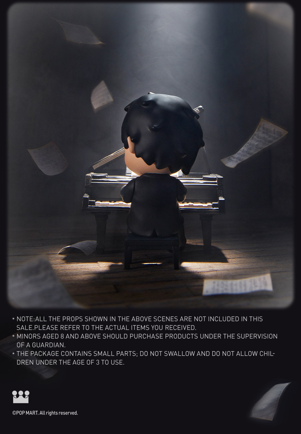 その他 Popmart Hirano Pianist Blind Box Hirono The Pianist