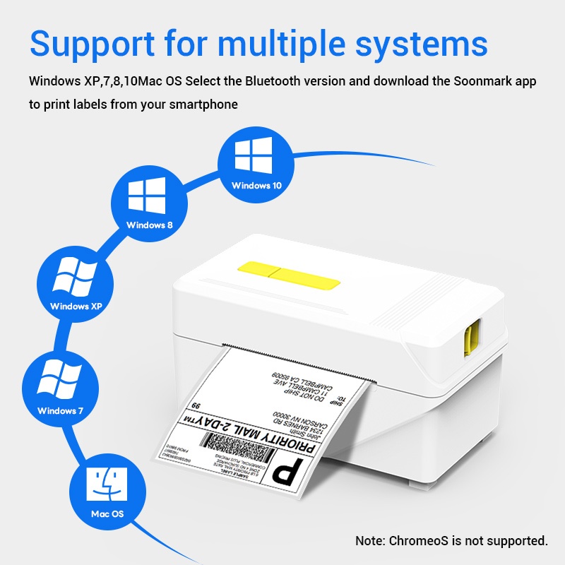Flashlabel A318 เครื่องพิมพ์ความร้อน เครื่องพิมพ์ฉลากสินค้า บาโค้ด ...