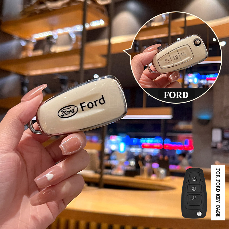 ที่หุ้มกุญแจรถ TPU สําหรับ Ford Ranger/Everest key Case Keyless Smart ...