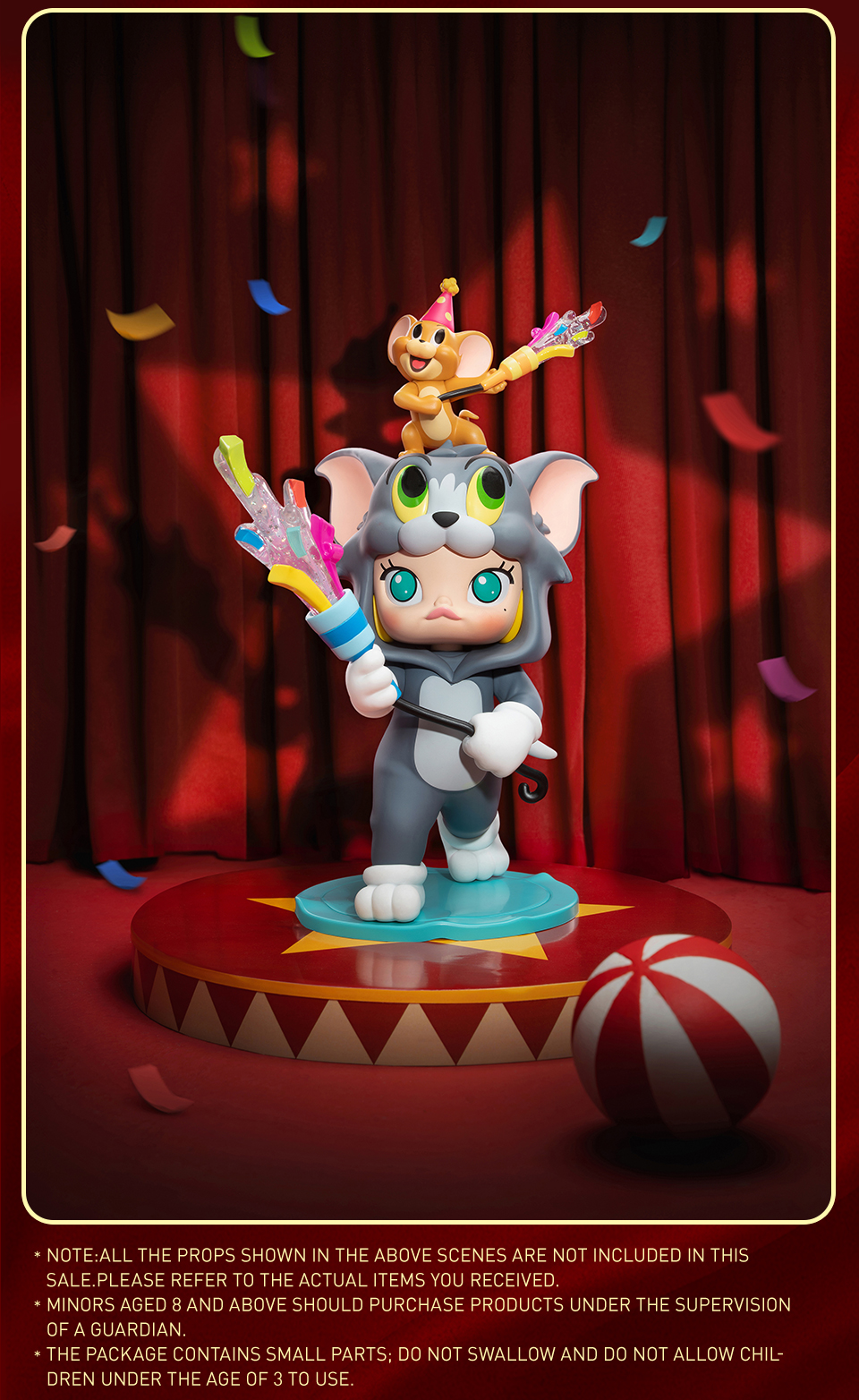 POP MART MOLLY × TOM & JERRY Figurine | Shopee Thailand