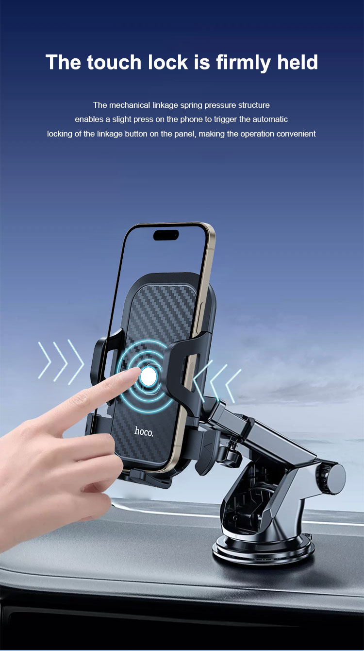 Hoco.CA76 Car Holder ที่ยึดโทรศัพท์ติดรถยนต์ ที่จับโทรศัพท์ ที่วาง ...