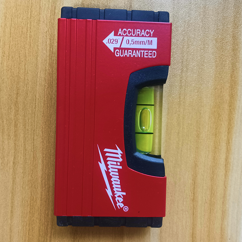 Milwaukee Minibox Level 100mm ความแม่นยําสูง 0.029° ระดับเครื่องมือวัด ...