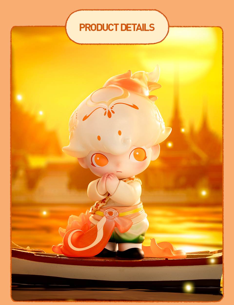 その他 POPMART DIMOO Flaming Lotus Figure Pop Mart Dimoo Flaming Lotus Figure - Special Friend of