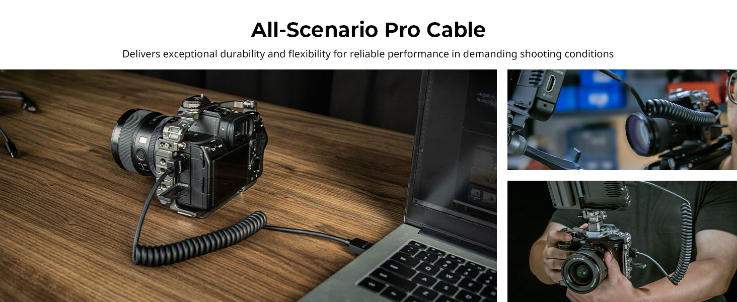 SmallRig Coiled Data Cable (A to A) 4963 | Shopee Thailand