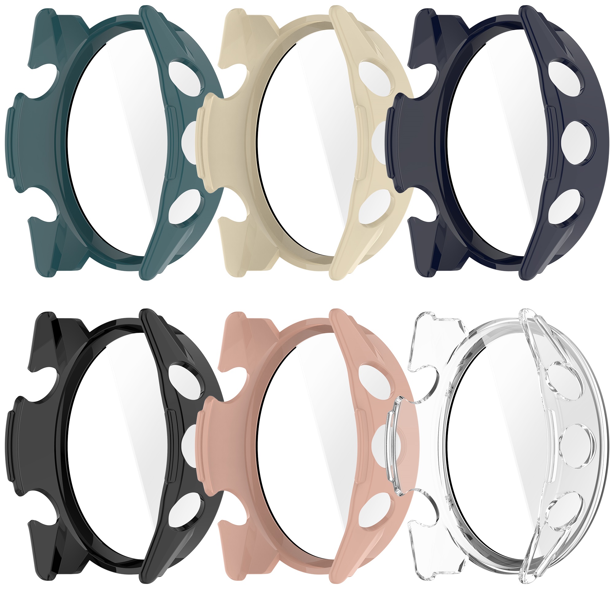 เคส Garmin Forerunner 970 Case Full Covered PC Tempered Glass Garmin ...