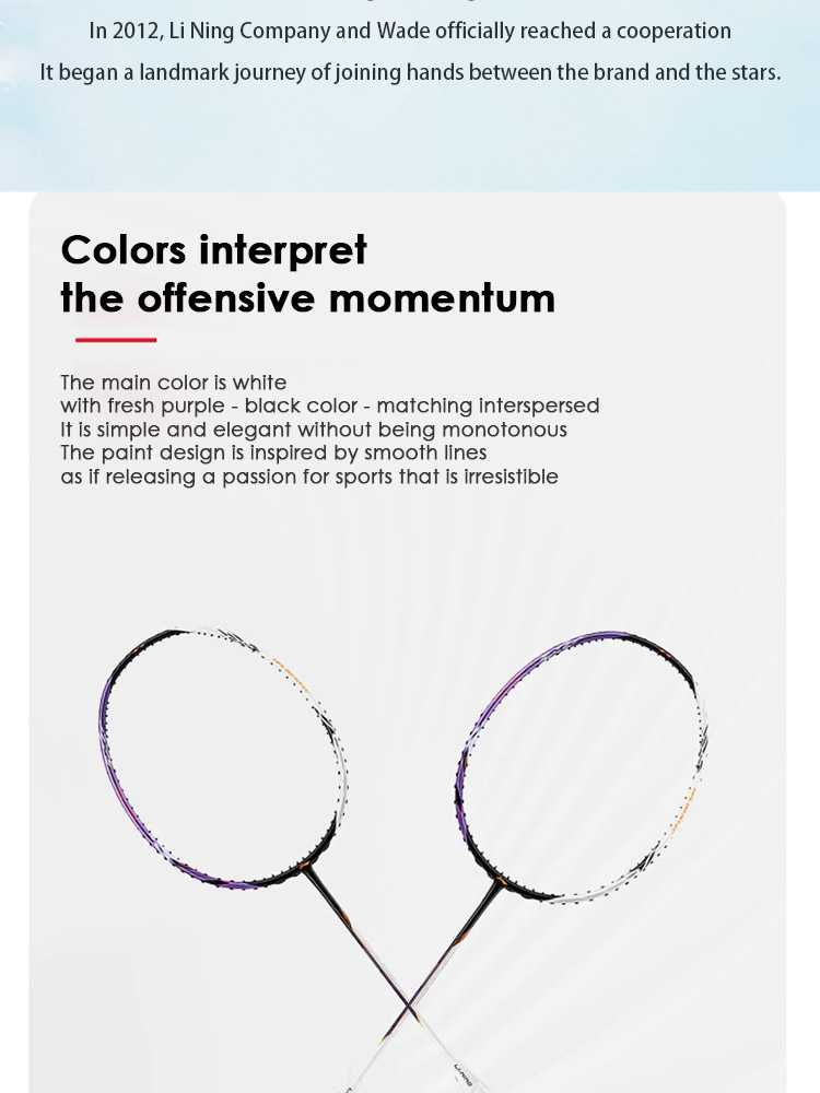 LI-NING HALBERTEC 5000 แร็กเกตแบดมินตันสำหรับทั้งสองเพศ ผลิตจากคาร์บอน ...