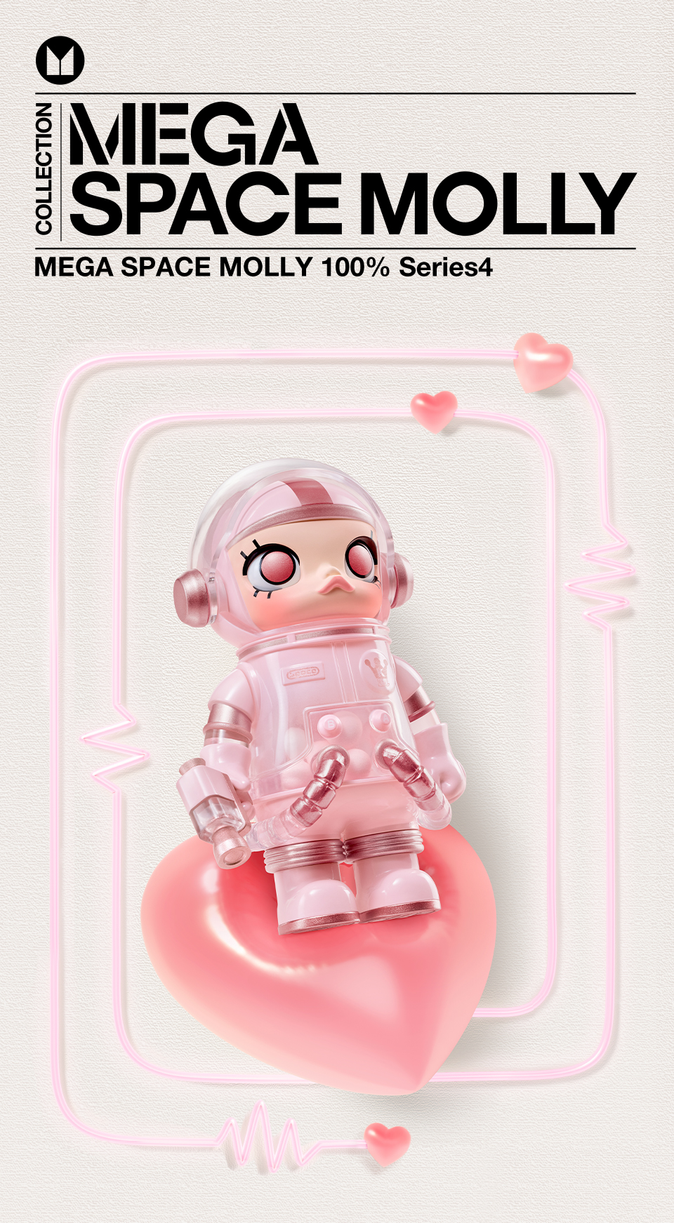 POP MART MEGA SPACE MOLLY 100% Series4 | Shopee Thailand