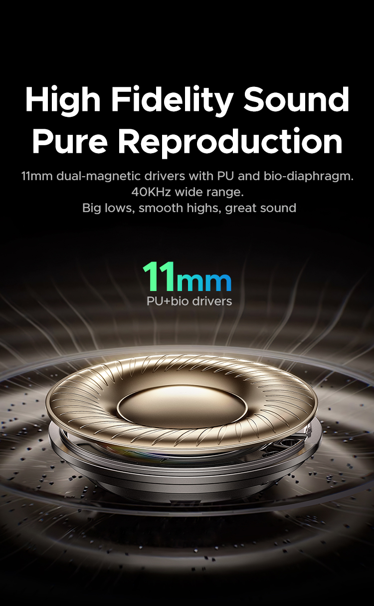 【ANC&ENC】UGREEN LightBuds Pro Bluetooth 6.0 Al Wind ลดเสียงรบกวน Hi-Res ...