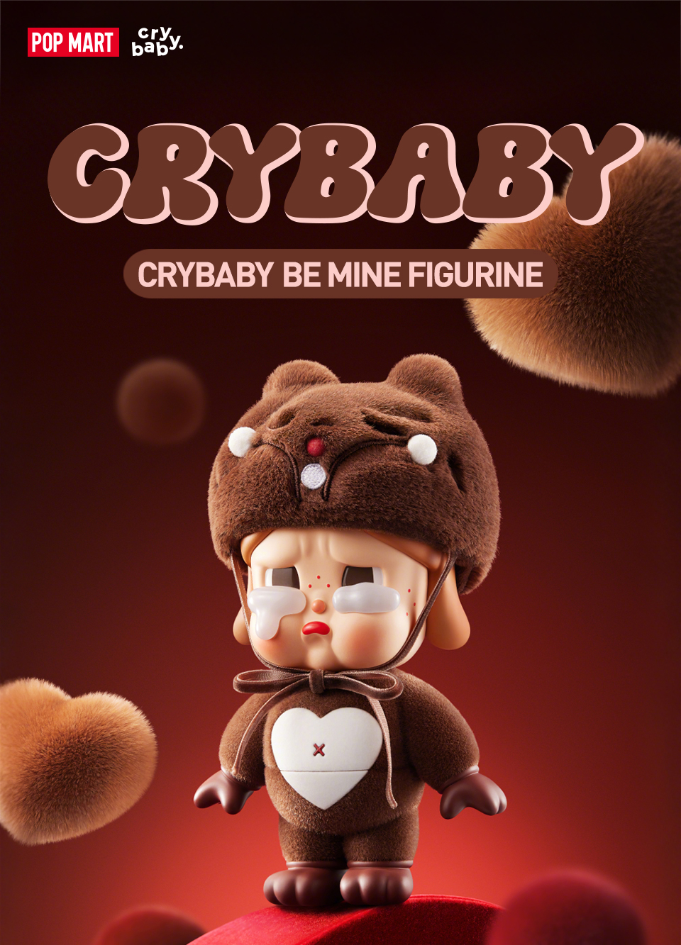 POP MART CRYBABY BE MINE FIGURINE | Shopee Thailand