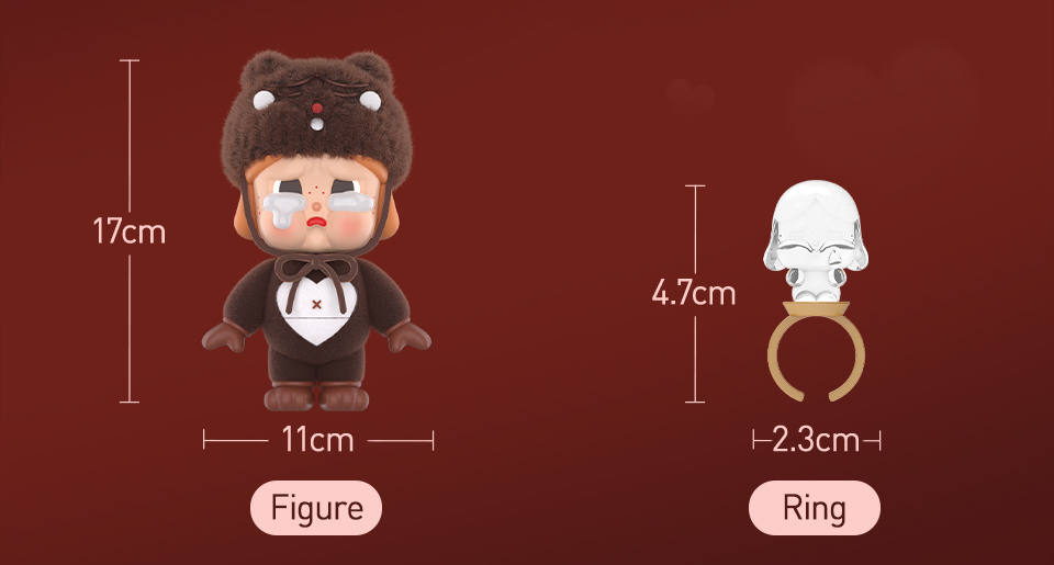 POP MART CRYBABY BE MINE FIGURINE | Shopee Thailand