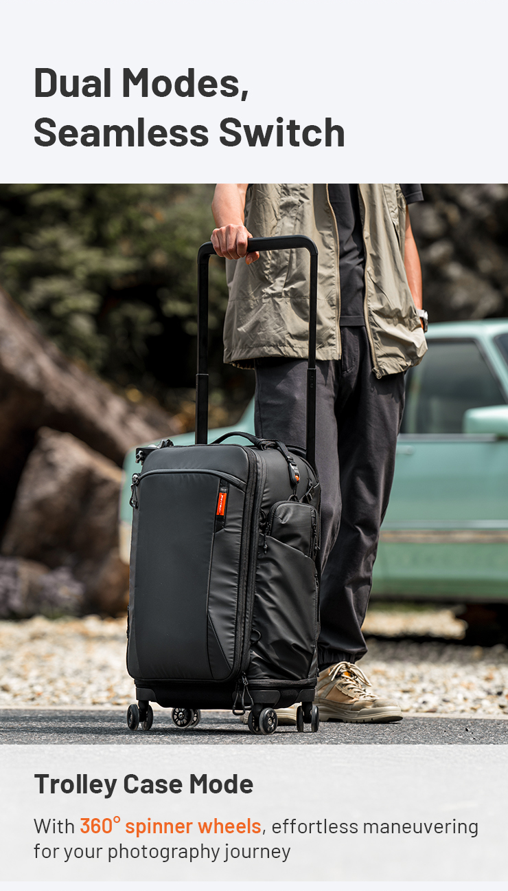 PGYTECH Roller Camera Backpack (Space Black) - กระเป๋าเป้สะพายหลังใส่ ...