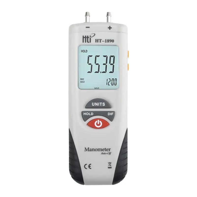 HTI HT-1890 เครื่องวัดความดันแก๊ส Manometer Handheld Digital Manometer ...