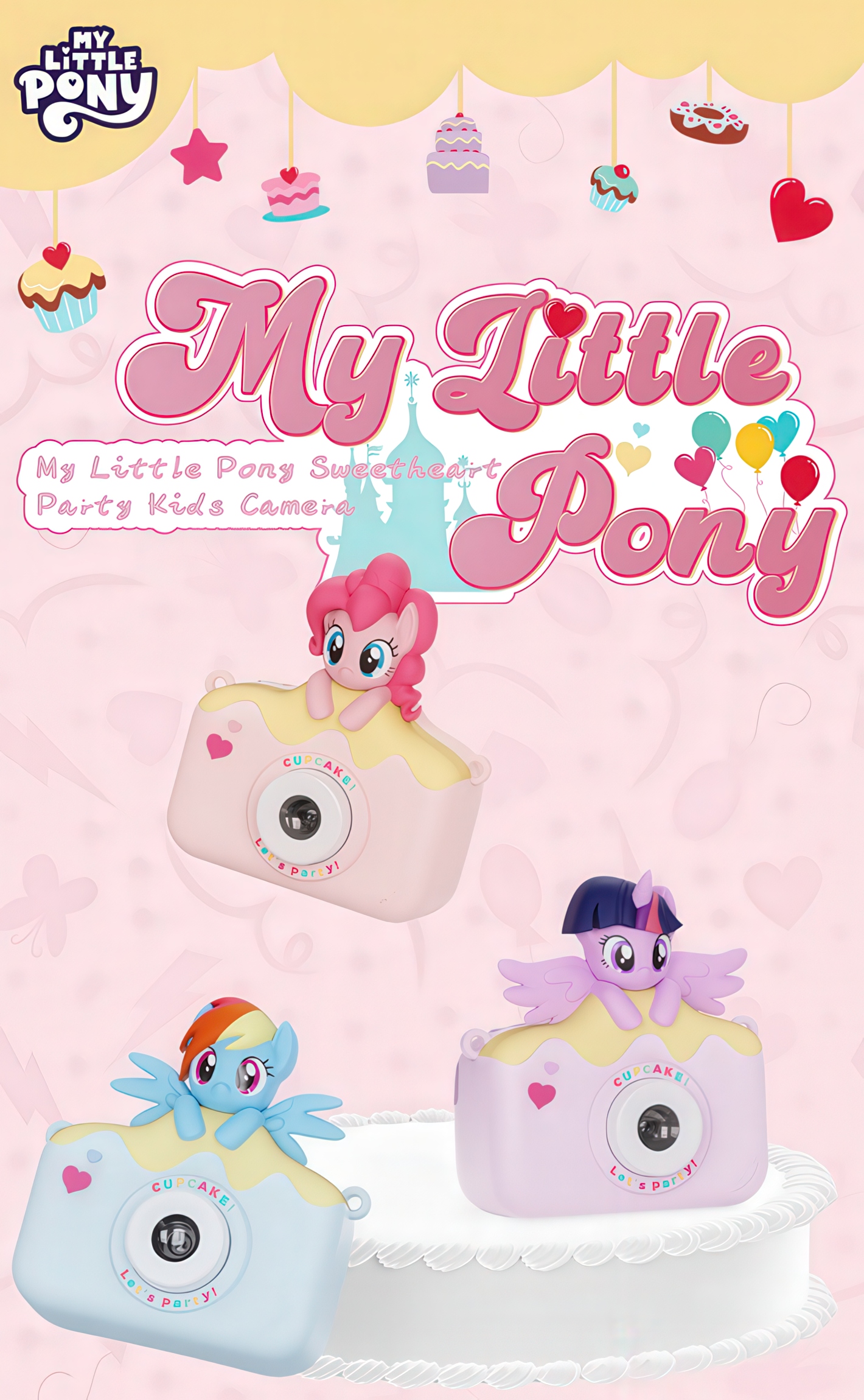 MY LITTLE PONY Kids Camera – Photo Video CCD Camera สําหรับ