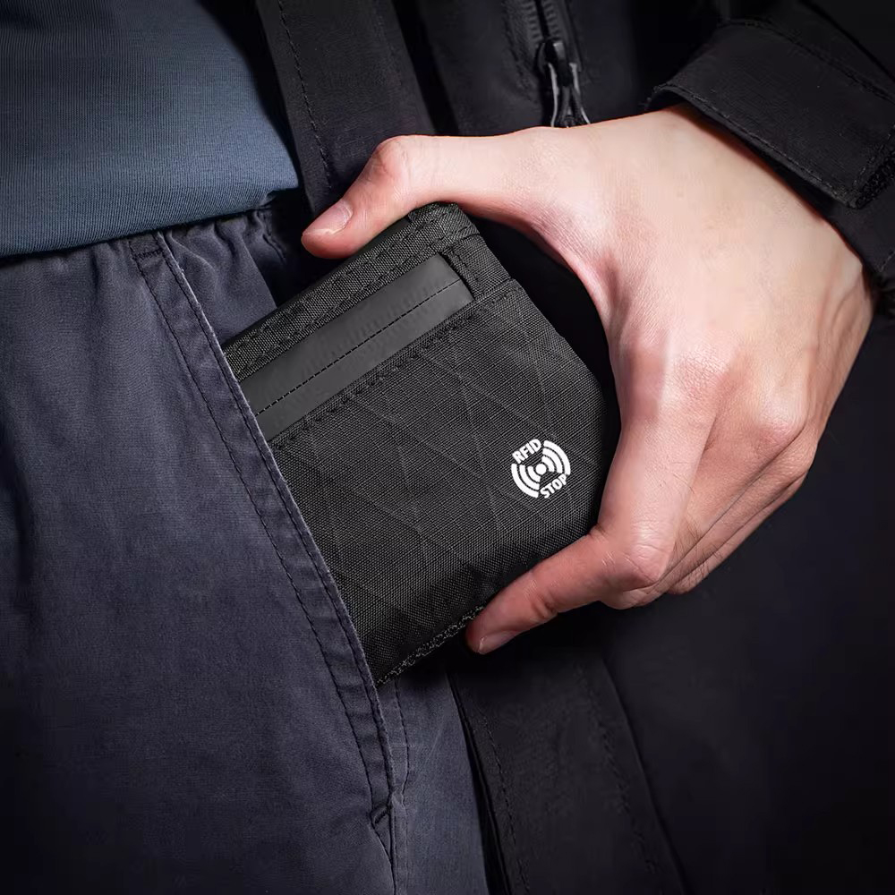 มัลติฟังก์ชั่RFID Anti-theft Swipe Card Holder XPAC Storage Document ...