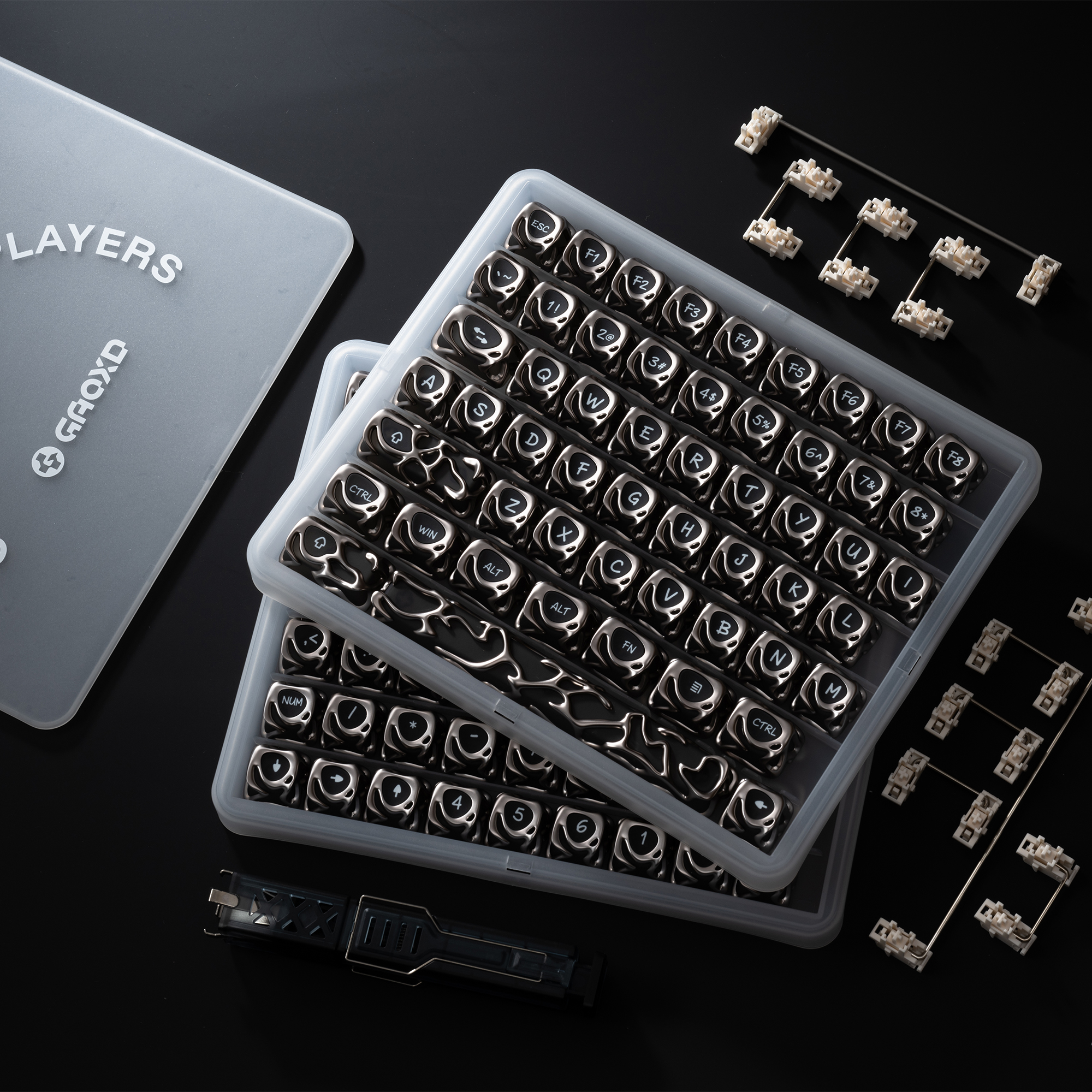 XVX Contour Keycaps 4.0 การออกแบบสําหรับคีย์บอร์ดแบบกลไกสําหรับเล่นเกม ...