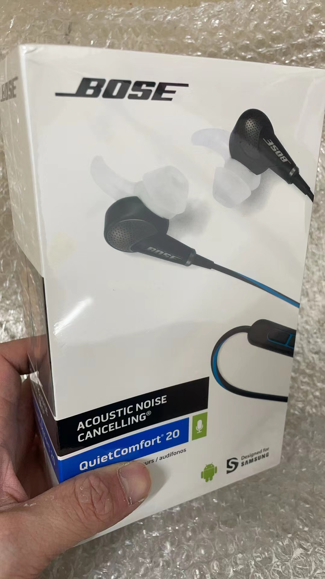 Auricolari In-ear Bose Auricolari Bose QuietComfort 20 (QC20) Con Cancellazione Attiva Del Rumore - Per IPhone E Android! Beats Buds Plus - Foto 7