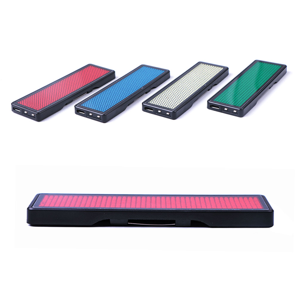 HWD Mini LED Digital Programmableableableable Scrolling ชื่อข้อความแท็ก ...