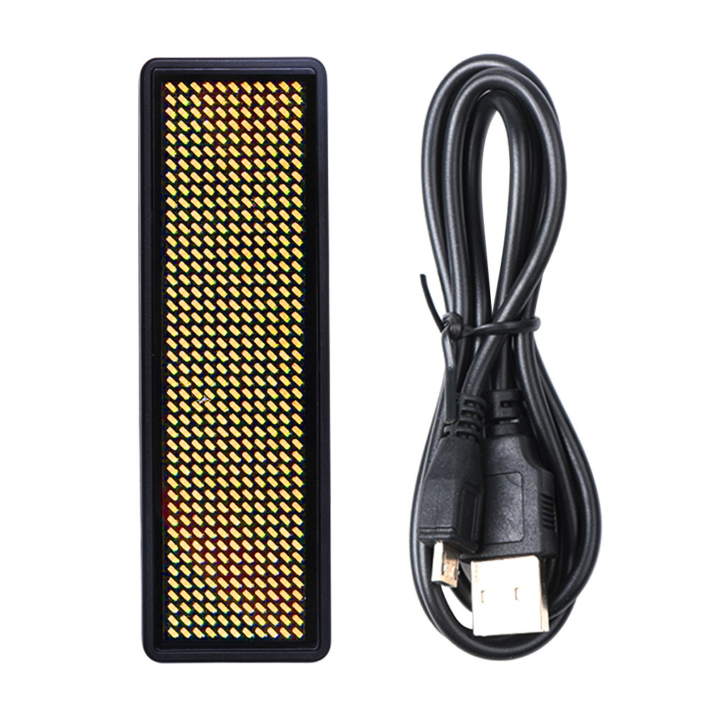 HWD Mini LED Digital Programmableableableable Scrolling ชื่อข้อความแท็ก ...