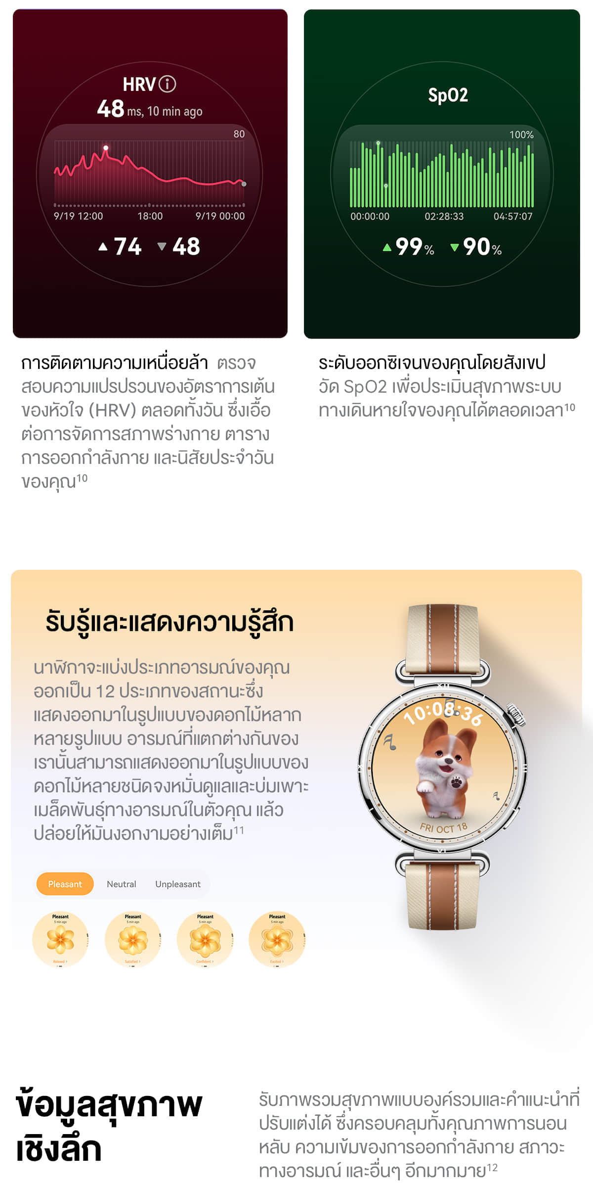 HUAWEI WATCH GT 6 Series นาฬิกา smart watch