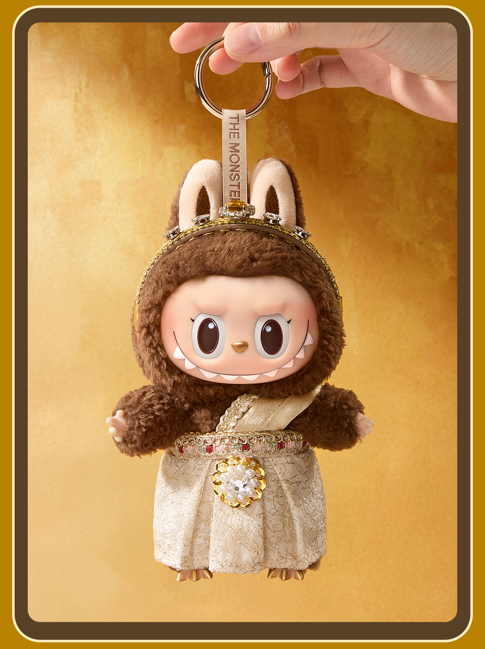 POP MART LABUBU GOOD LUCK TO YOU-Vinyl Plush Doll Pendant