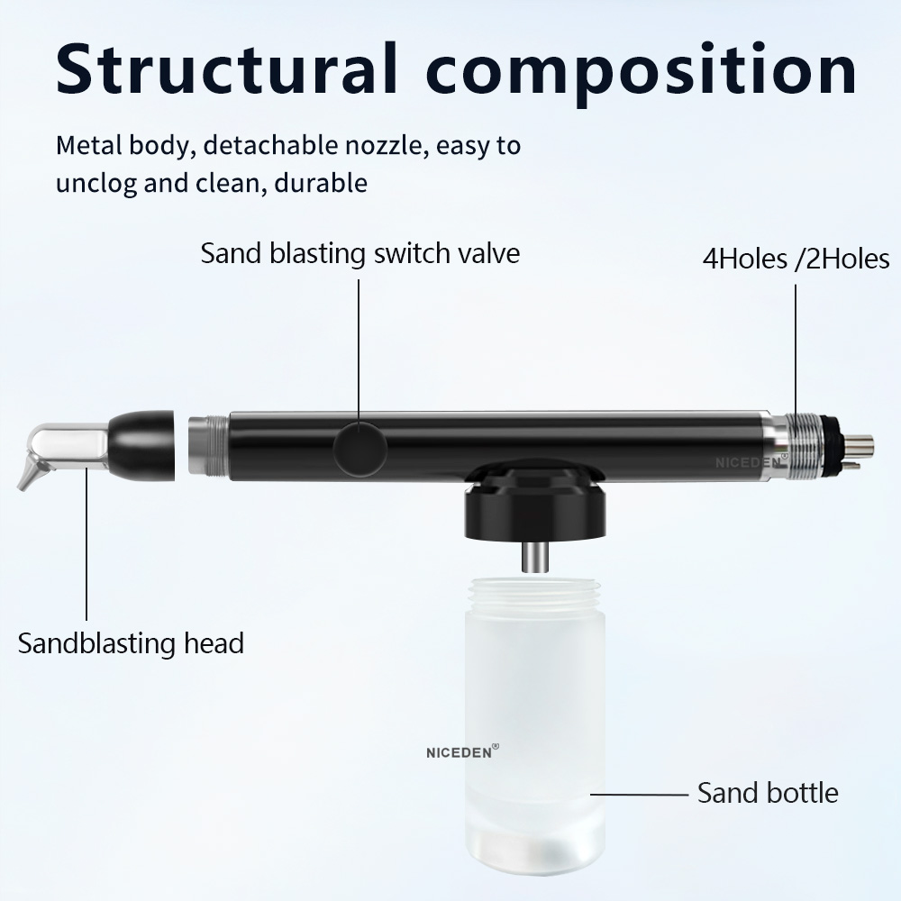 NICEDEN Dental Alumina Micro Sanding Air Polishing Machine ระบบบดการไหล ...