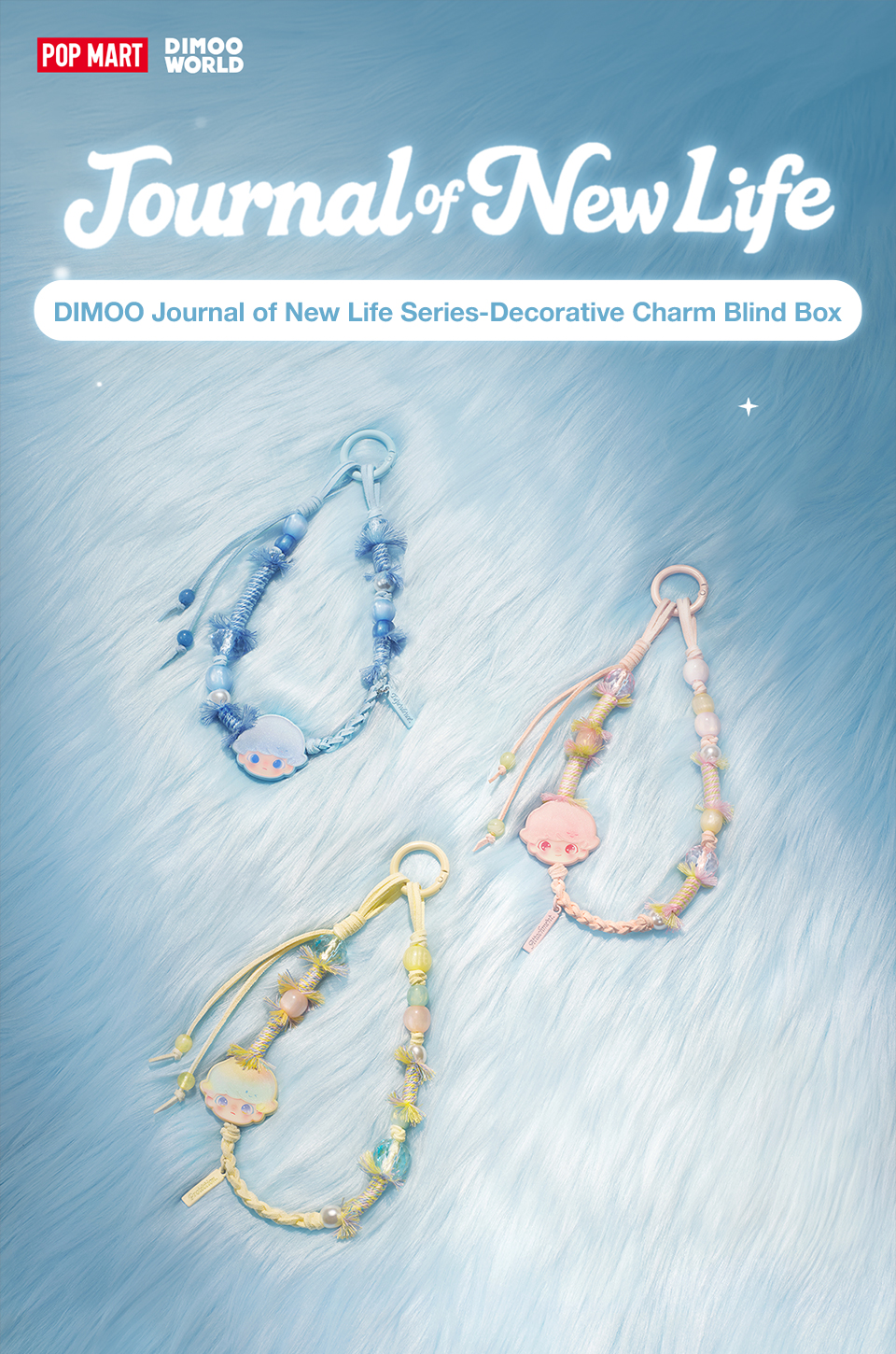 DIMOO Journal of New Life Series-Decorative Charim Blind Box (Whole Set ...