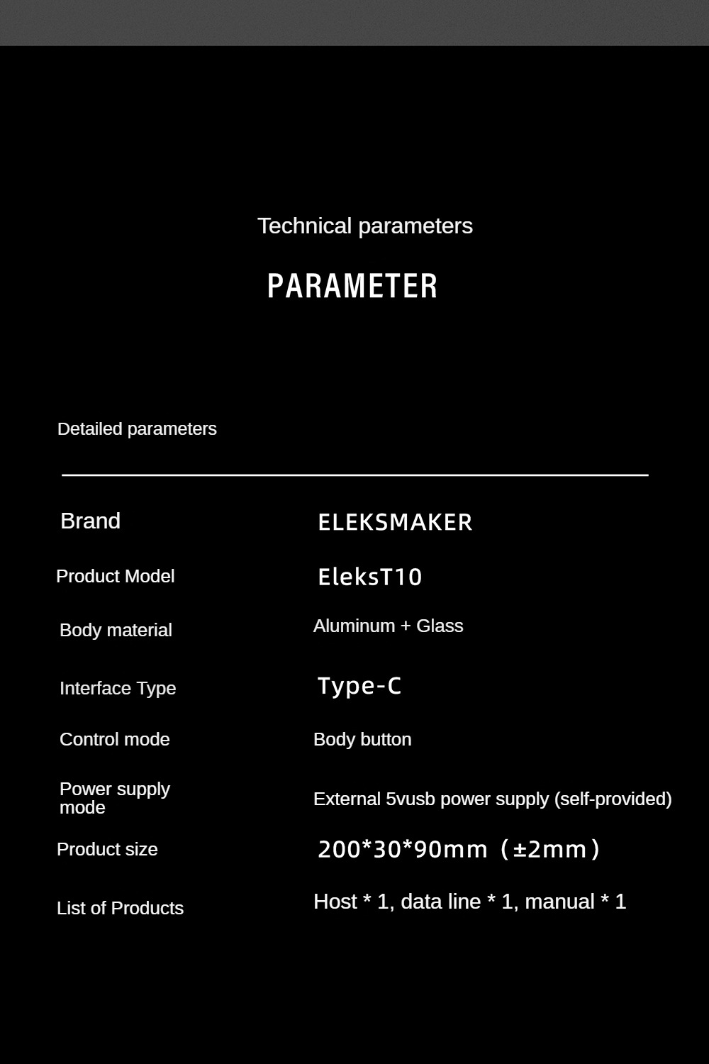 EleksMaker 10 หลอด ไฟ RGB ตั้งโต๊ะ เกมมิ่ง รับเสียง เพลง แสงตามจังหวะ ...