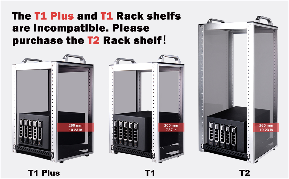 DeskPi RackMate T1-Plus Rackmount, ตู้เซิร์ฟเวอร์ 8U ขนาด 10 นิ้ว ...