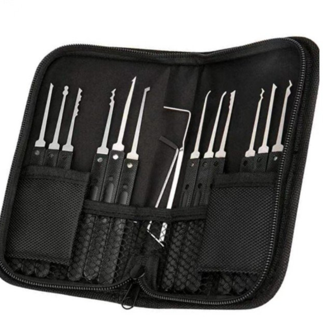 One ชุด 17 ชิ้น Lock Pick Lock Picking Kit/Lockick Key Extractor ...