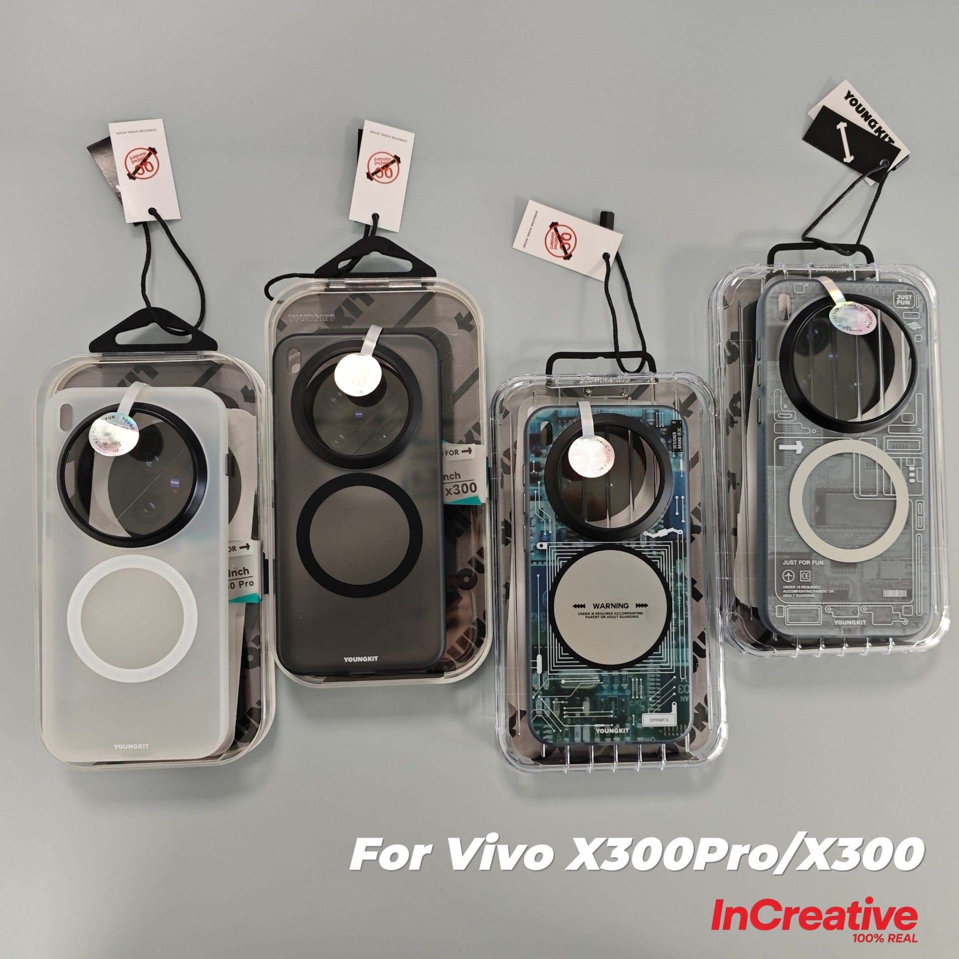 Youngkit เคสมือถือซองกันกระแทกแม่เหล็กสำหรับ Vivo X300 Pro/Ultra, X200 ...
