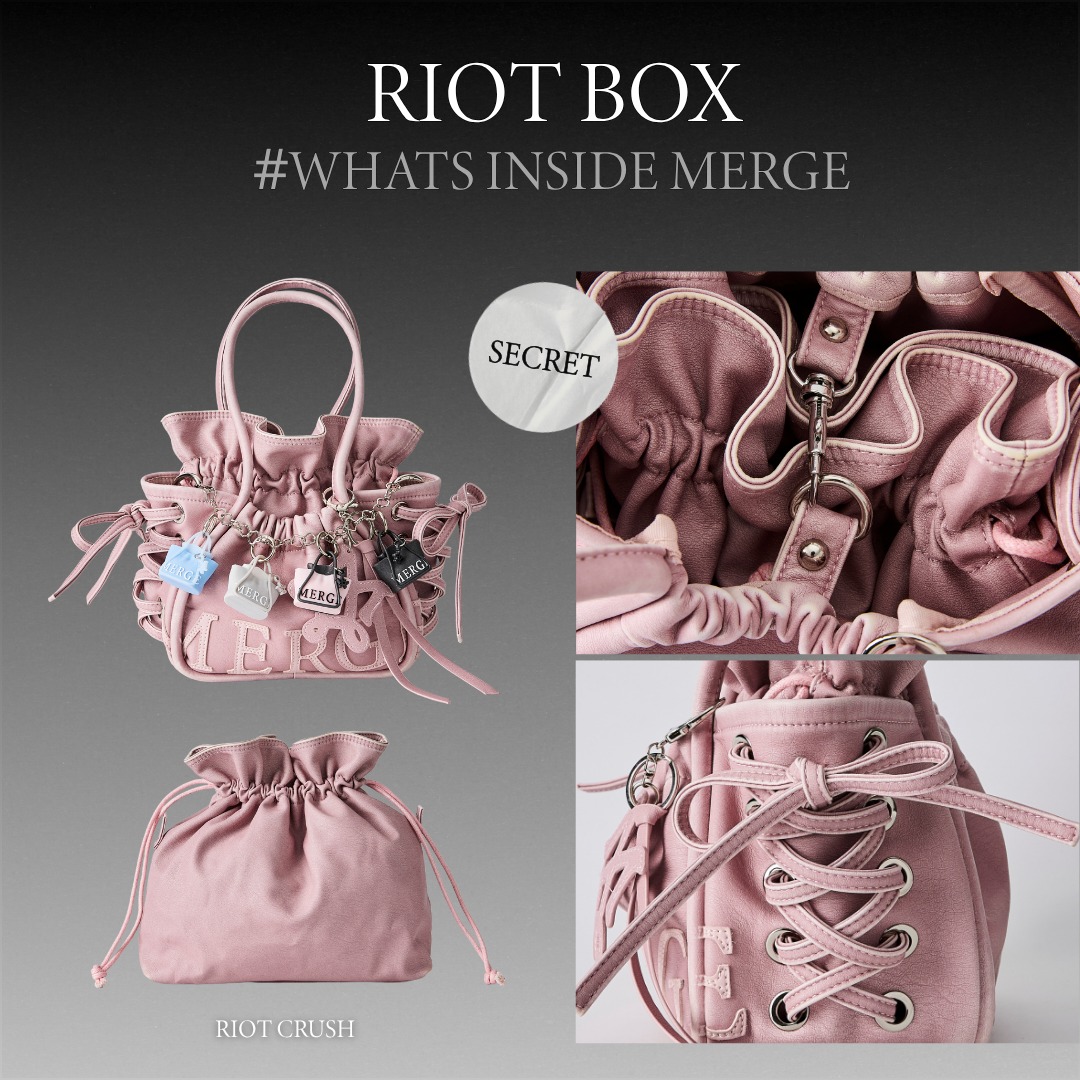 Merge A Day Bag Minireturns in the RIOT BOX กระเป๋า（ของแท้ 100 % ...