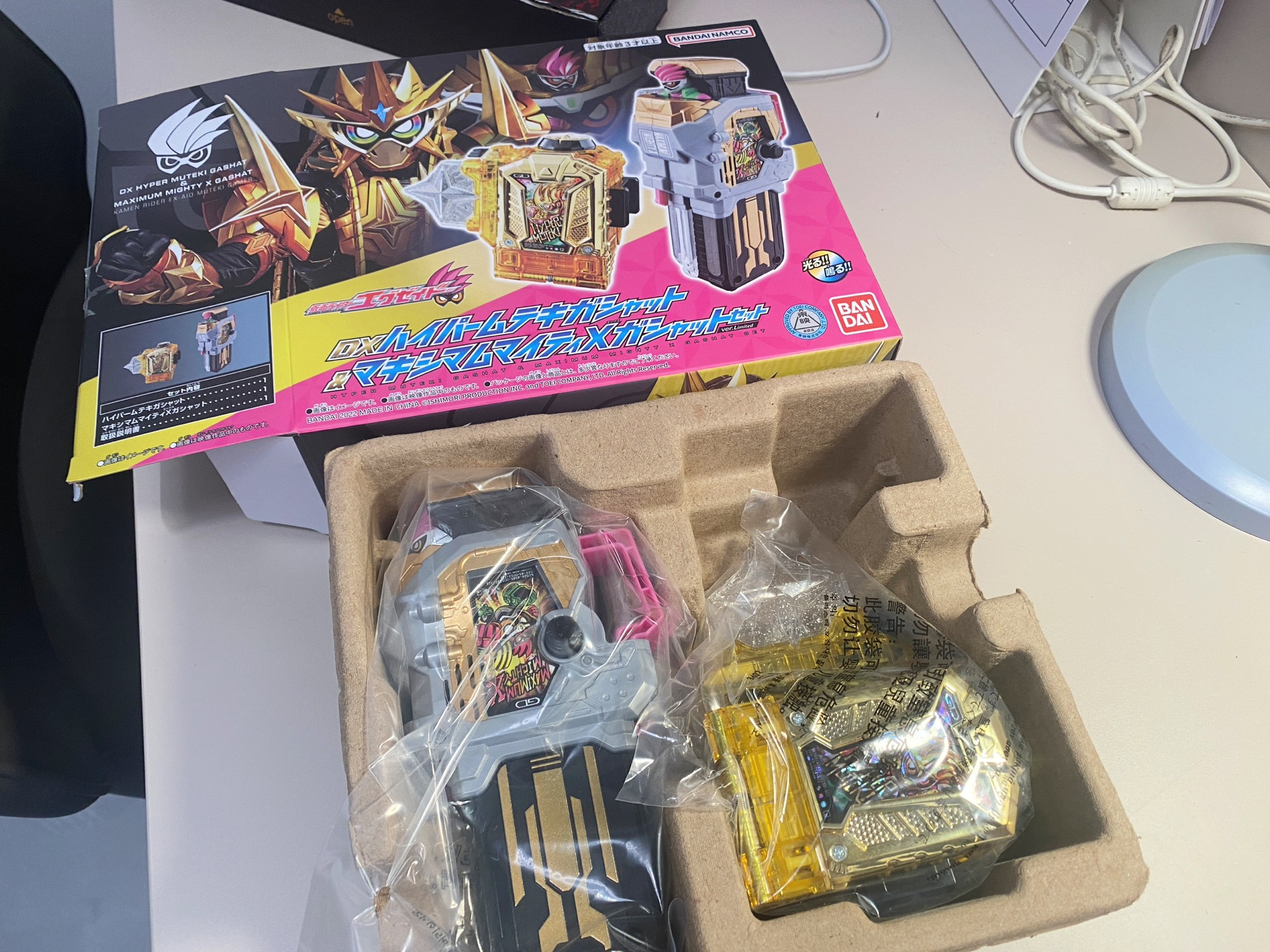 🔥พร้อมส่ง🔥BANDAI Kamen Rider EXAID DX Invincible Crystal Card LV99 ...