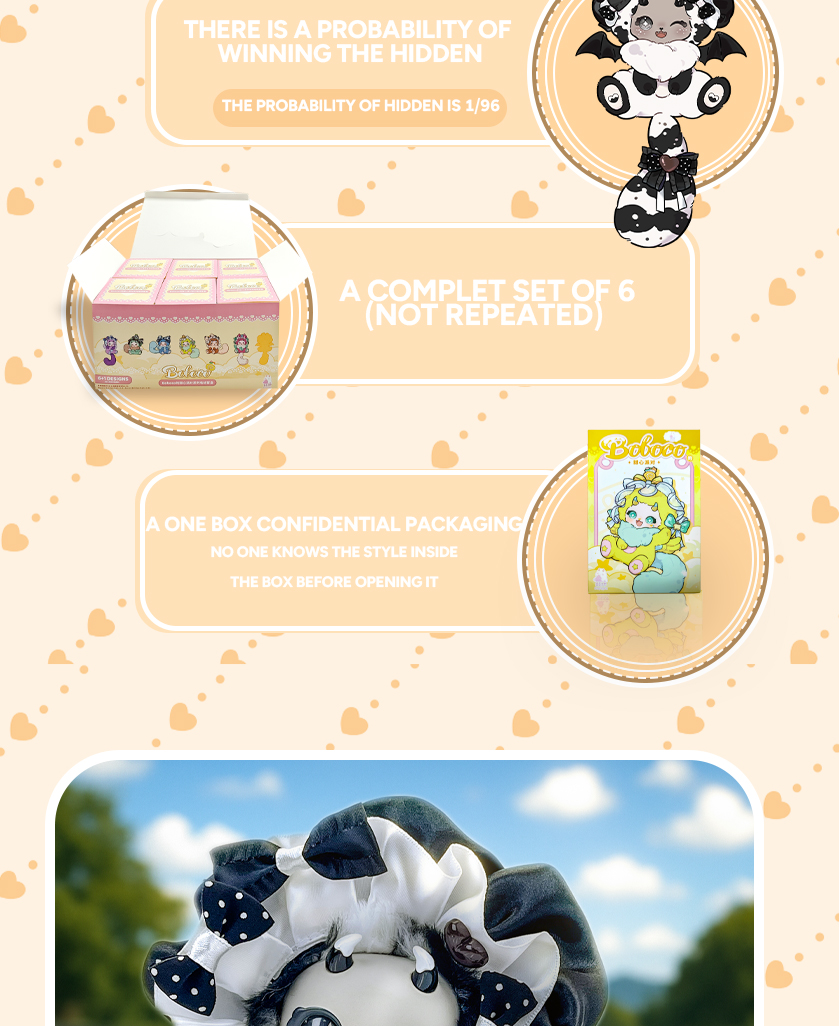 🚚ส่งภายใน 24 ชั่วโมง🚚 Boboco's Sweetheart Party Series กล่องปริศนา ...
