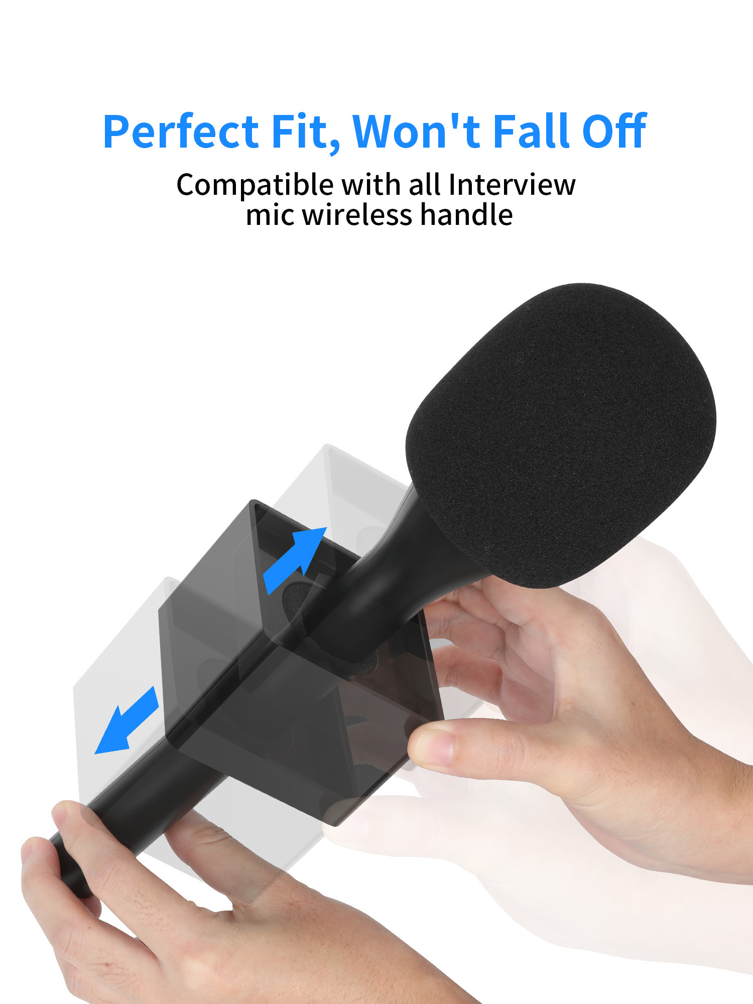Square Cubic Microphone Flag Station - สําหรับ DJI Mic 1/2, Rode ...