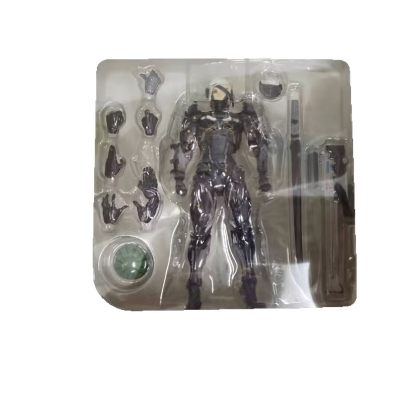 14 ซม. Kaiyodo Revoltech เกียร์โลหะ Solid Raiden Action Figure PVC ...