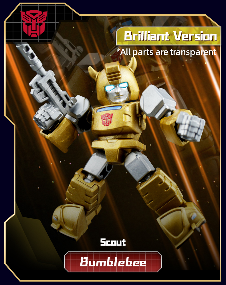 BLOKEGS Transformers DV01 Defender Version PDQ Mini Figures ทั้งกล่อง ...