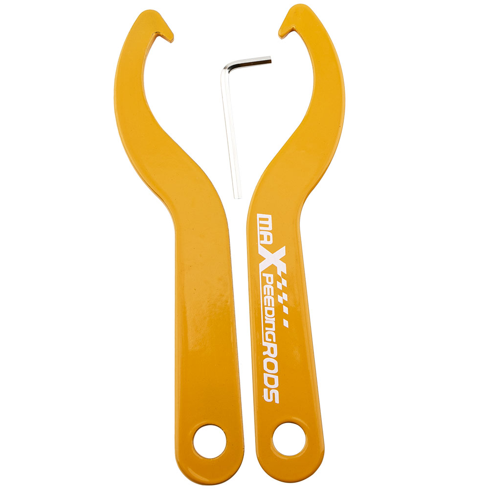 2 ชิ้น Universal Coilover C Spanners Drift Racing ปรับ Spanner ประแจ ...