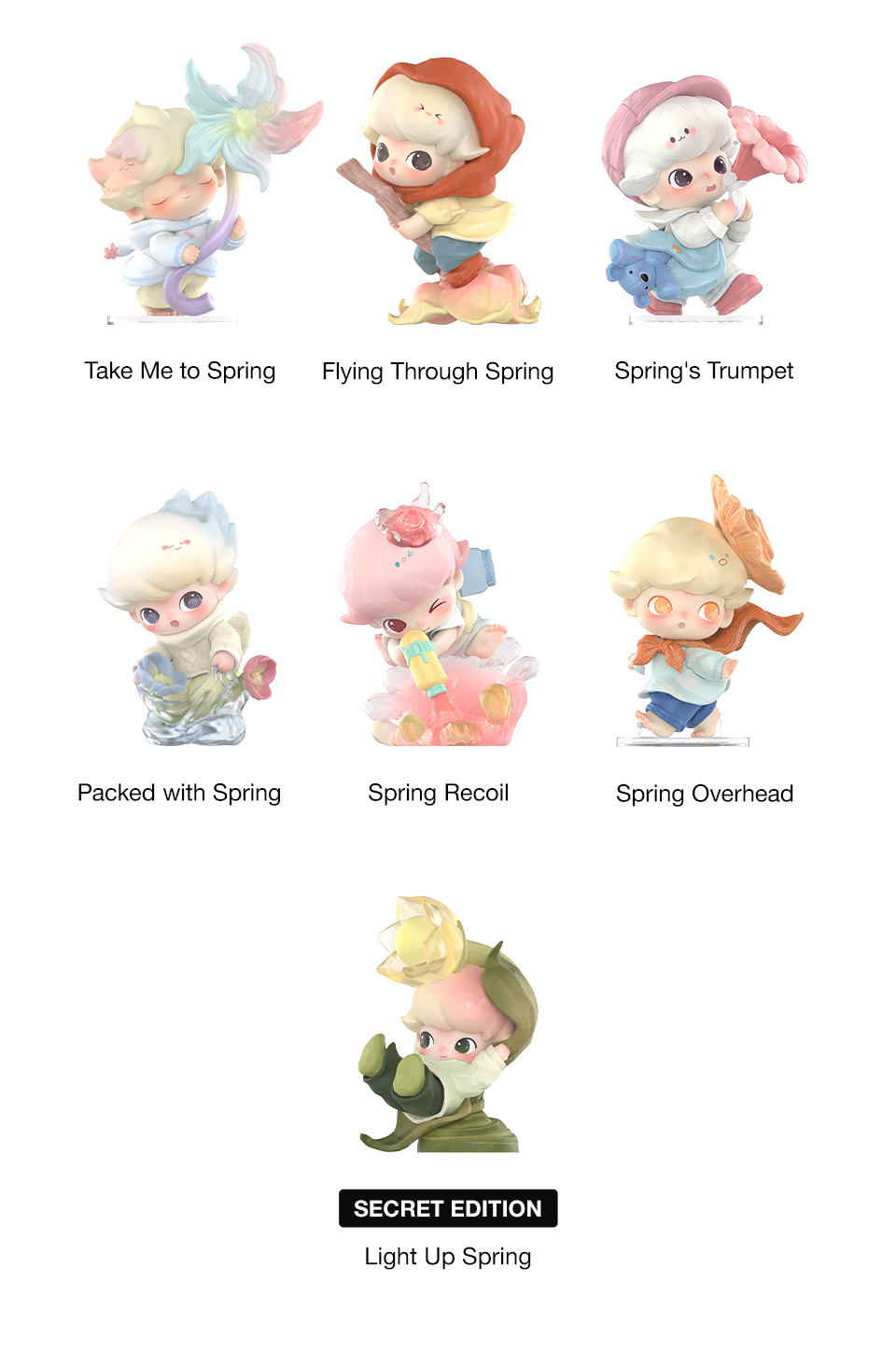 POP MART DIMOO Moments in Bloom Series Figures（whole set） | Shopee Thailand